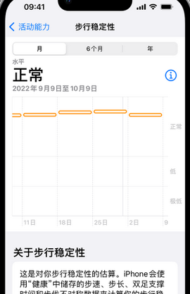 华坪iPhone手机维修如何在iPhone开启'步行稳定性通知'