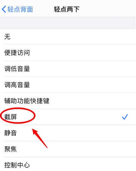 华坪苹果手机维修分享iPhone12如何启用双击截屏 